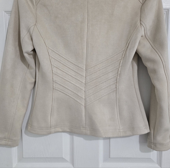 Marc New York By Andrew Marc Women's Blazer Jacket Size S Cream Gold - Picture 10 of 15